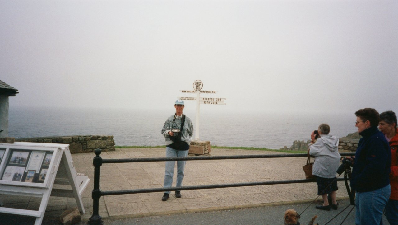 AandM UK trip June 2000- Lands End